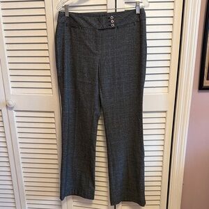 White House Black Market Charcoal Women's Trousers